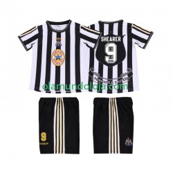 Camisola Newcastle United SHEARER 9 1997 Retro Criança Equipamento Primeiro 1999 Manga Curta